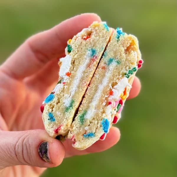 Funfetti Fix - bursting with rainbow sprinkles and classic vanilla cake flavor