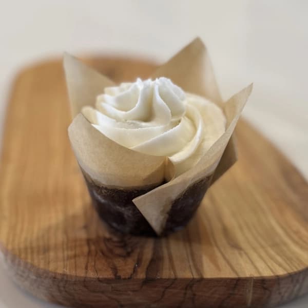 Chocolate - rich chocolate cupcake crowned with creamy chocolate frosting