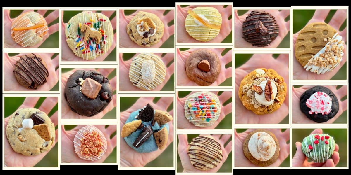 So many delicious cookies!